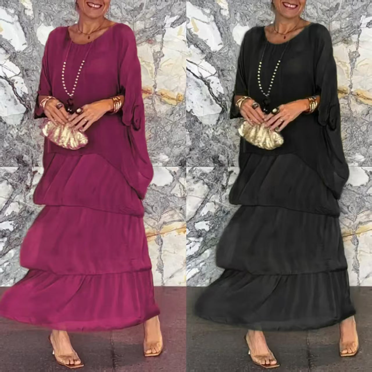 Marijke - Flowing Artistic Dress