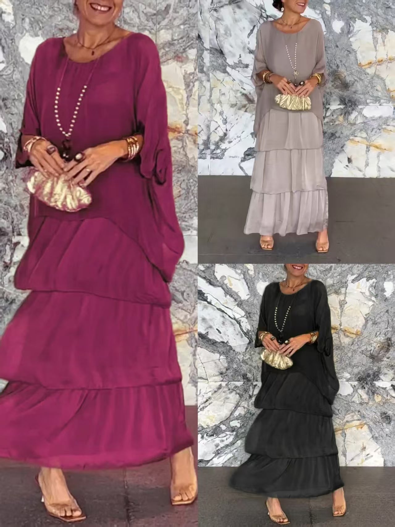 Marijke - Flowing Artistic Dress