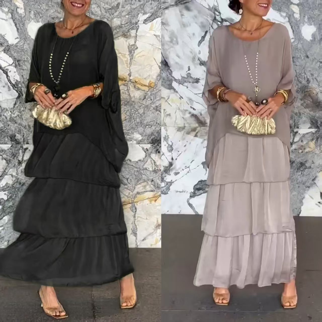 Marijke - Flowing Artistic Dress