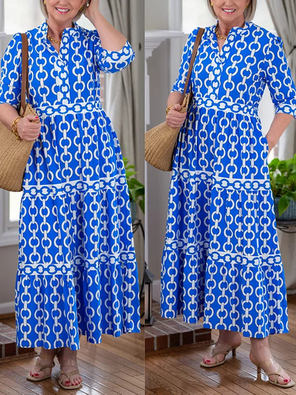 Yara – Chain-Embellished Midi Dress