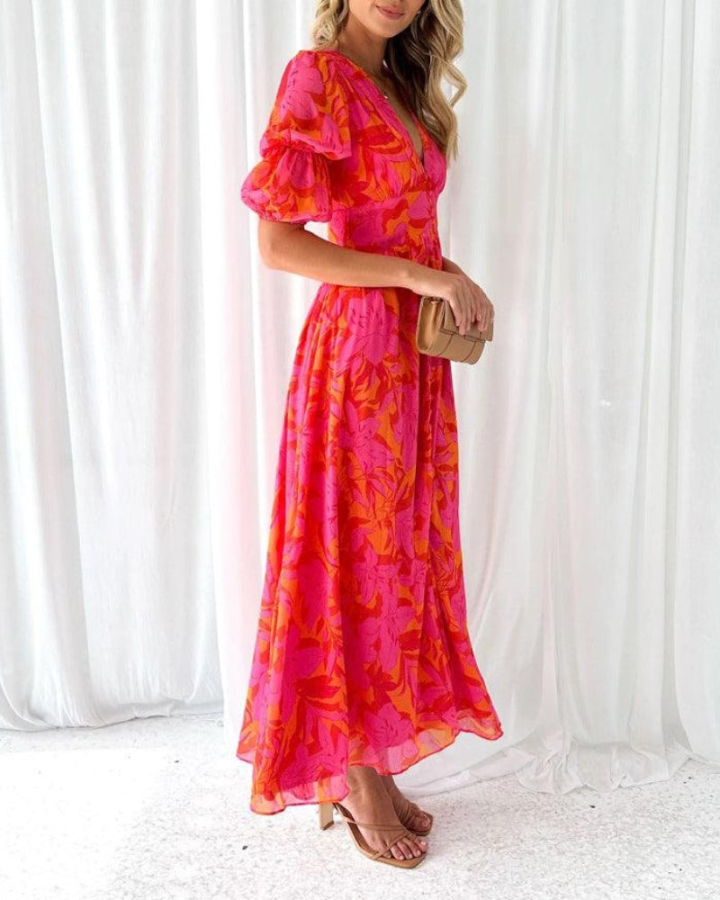 Cornelia | Maxi Dress in Rose