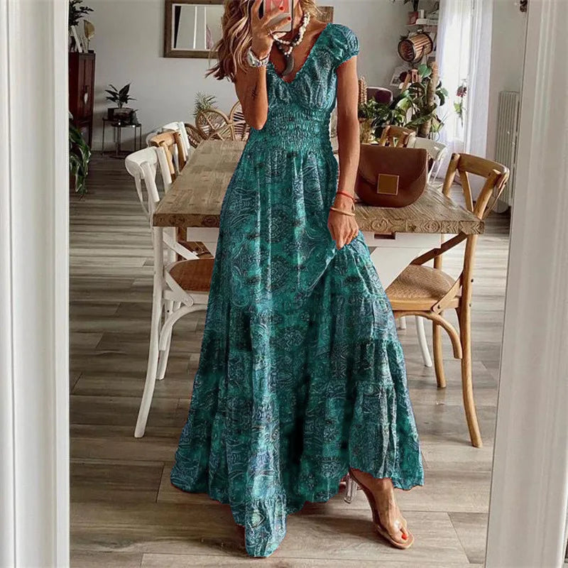 Jolanda | Bohemian Maxi Dress