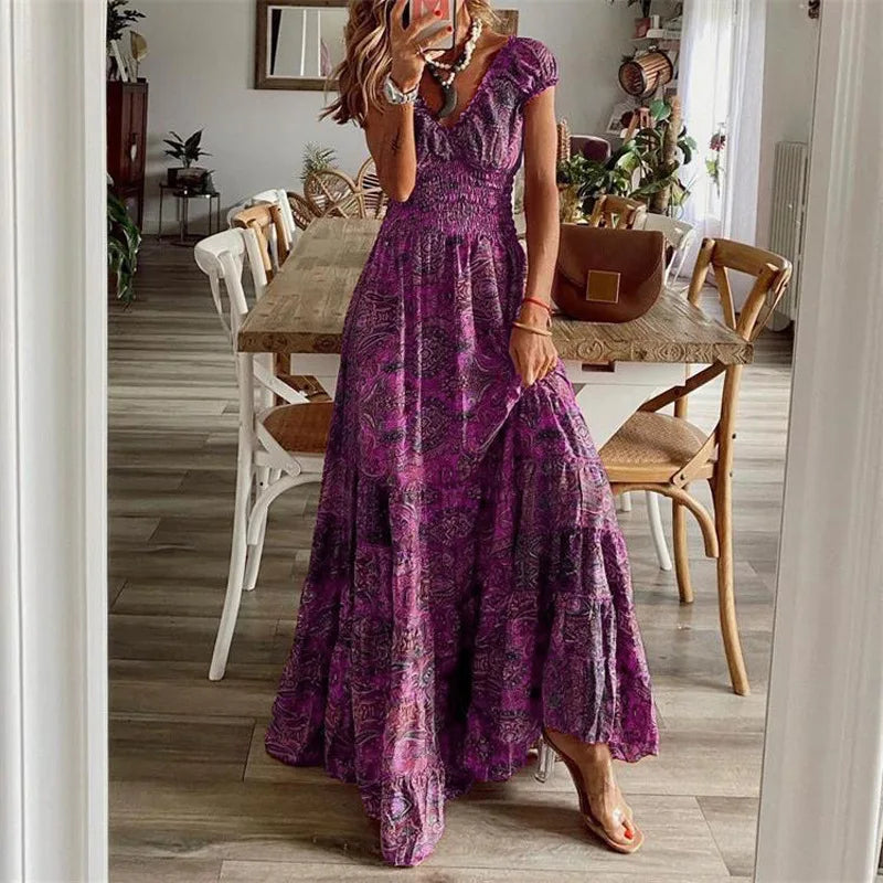 Jolanda | Bohemian Maxi Dress