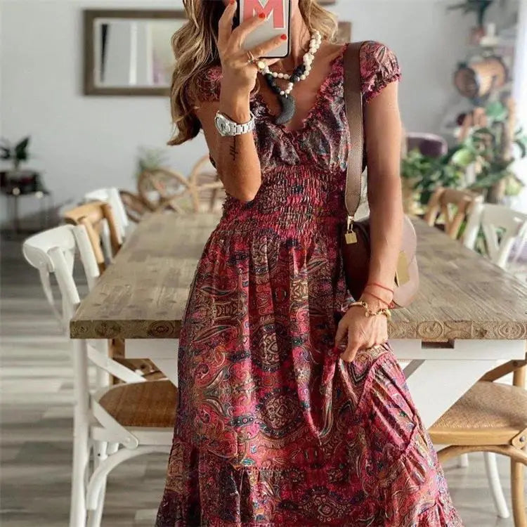 Jolanda | Bohemian Maxi Dress