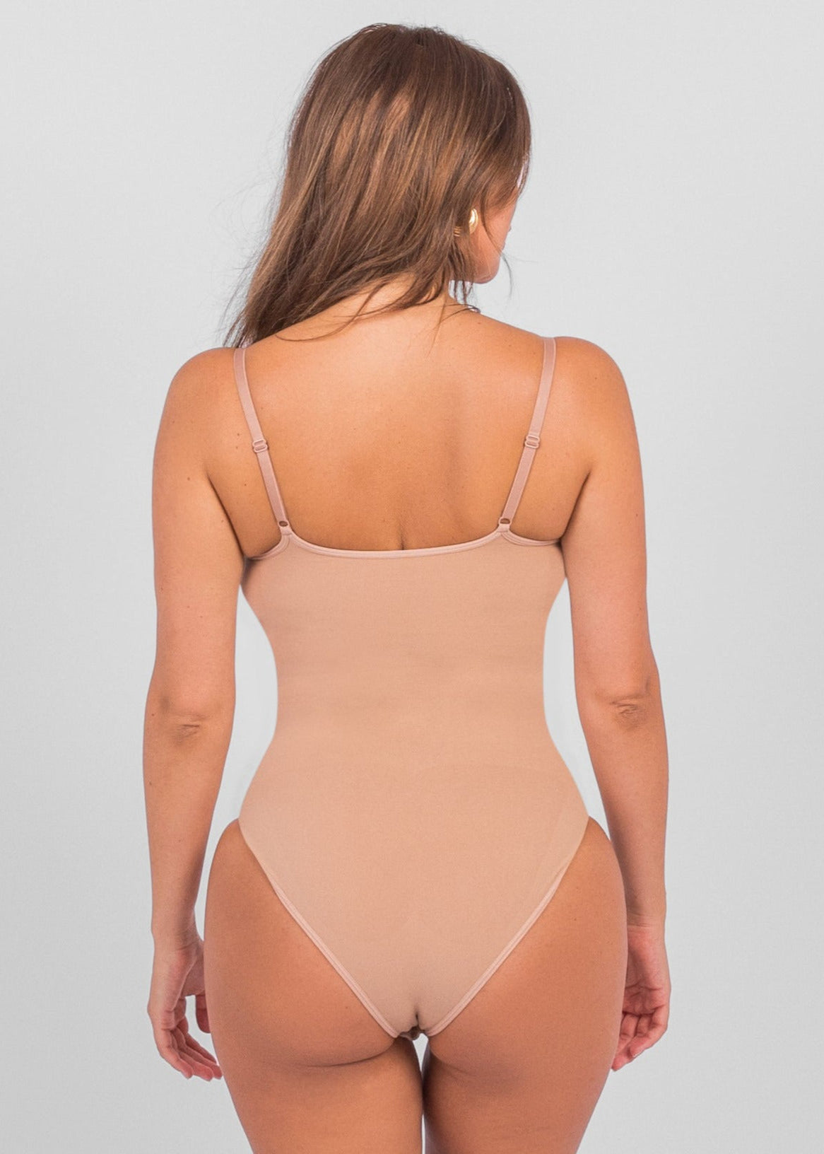 Florence - Spaghetti Strap Seamless Bodysuit Brief