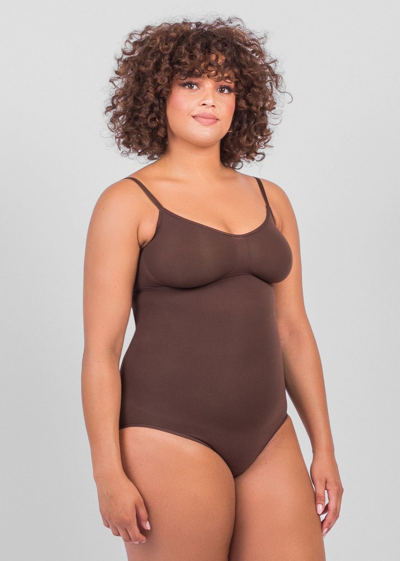 Florence - Spaghetti Strap Seamless Bodysuit Brief