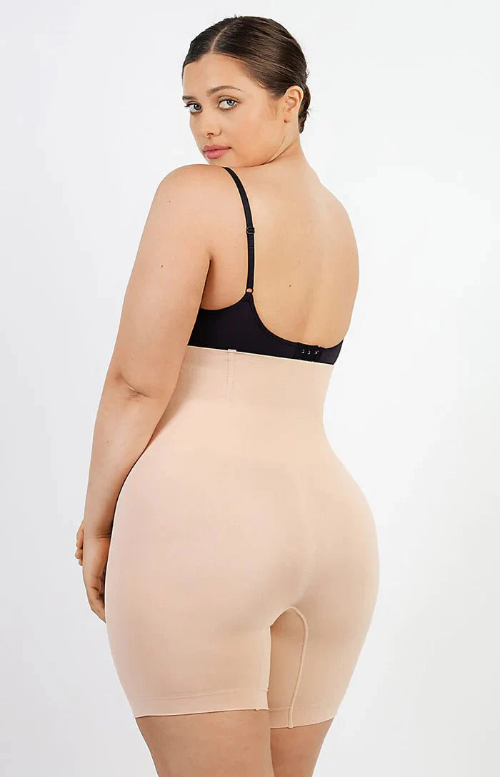 Leonie - High-Waisted Shaping Shorts for a Flattering Fit