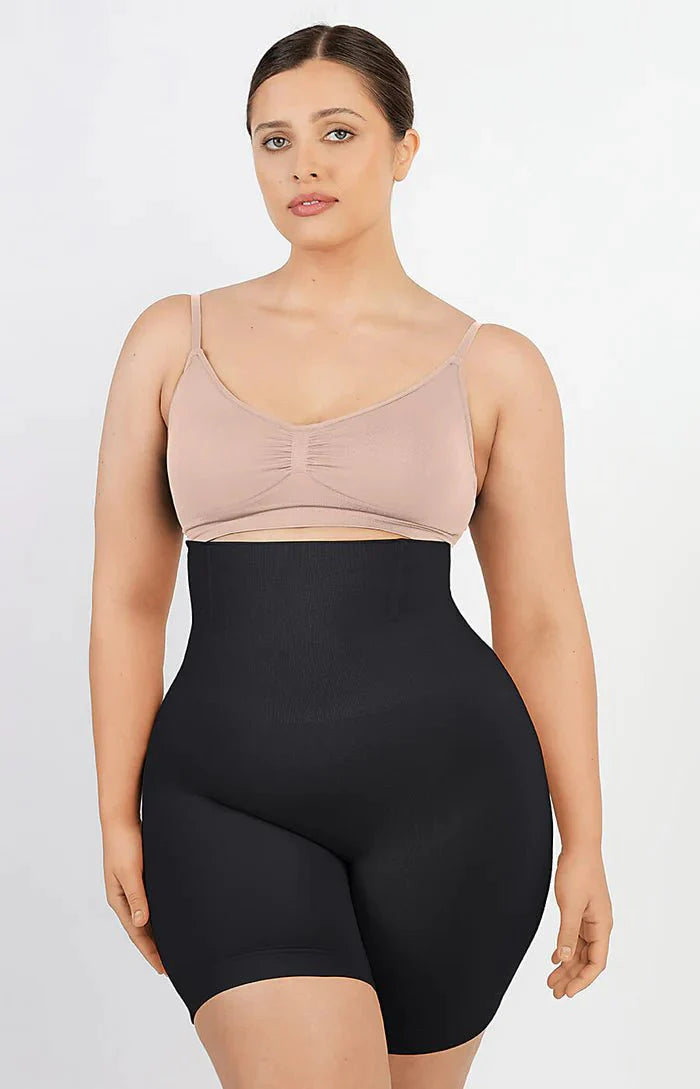Leonie - High-Waisted Shaping Shorts for a Flattering Fit