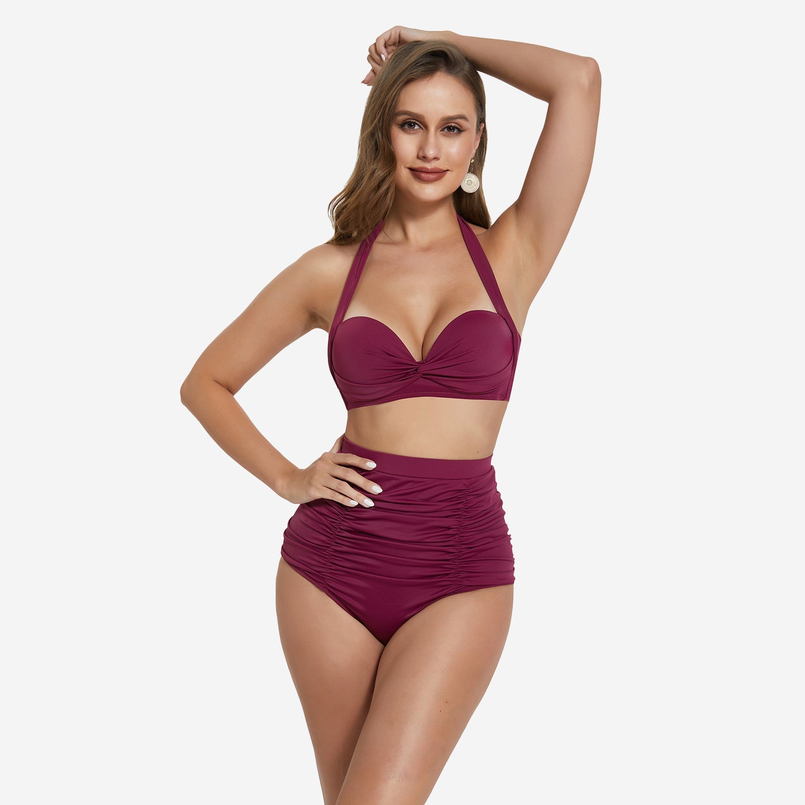 Lucia - High-Waisted Shaping Bikini
