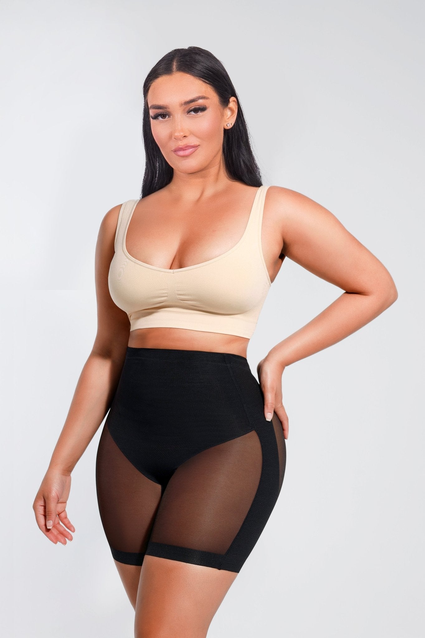 Madison - Low Back Mesh Shapewear for Body Shaping and Butt Lifting
