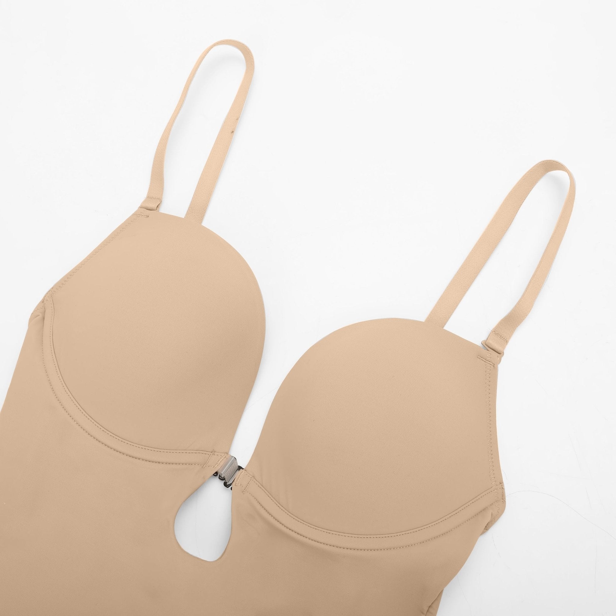 Nadia - Low Back Body Shaper with Removable Padding