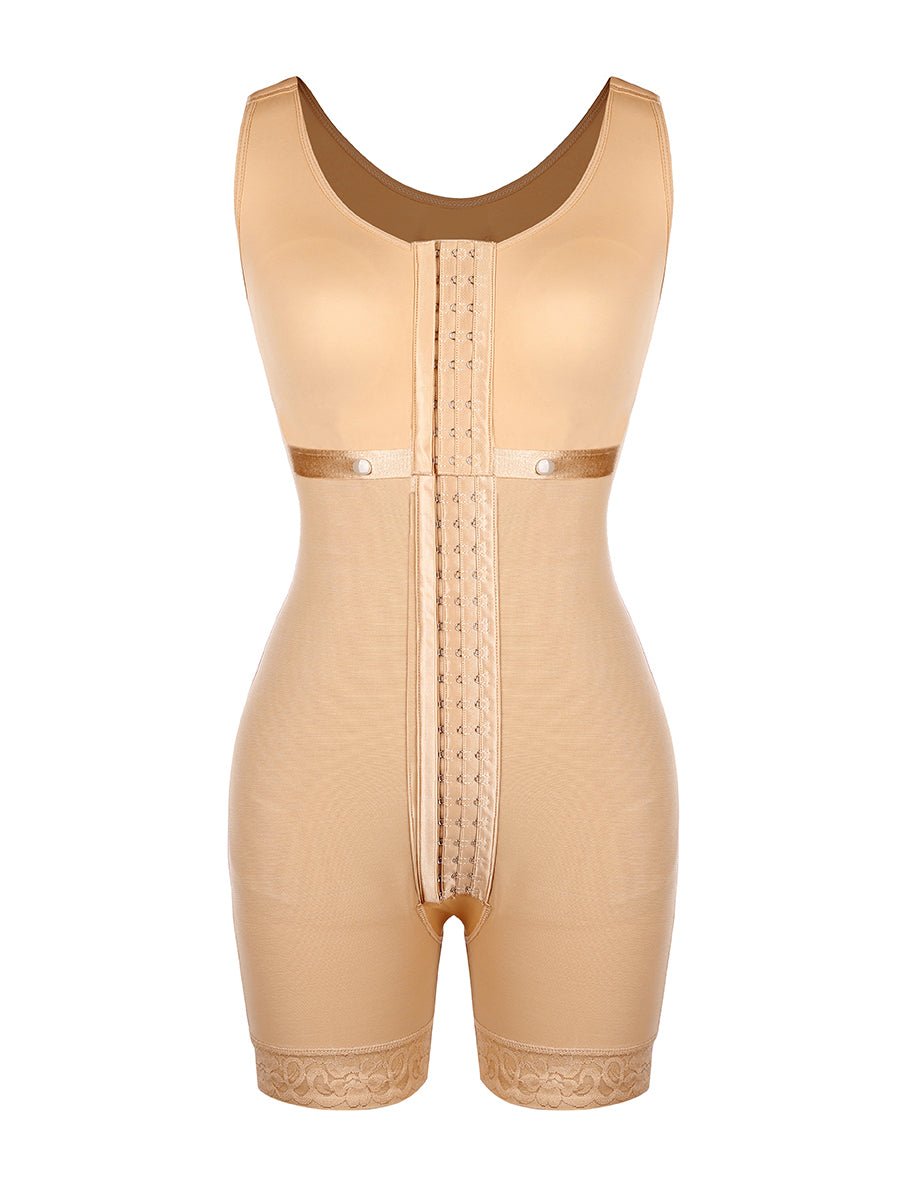 Tess Seamless Long Body Shapewear with Hook Closure