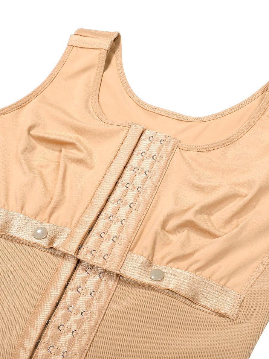 Tess Seamless Long Body Shapewear with Hook Closure