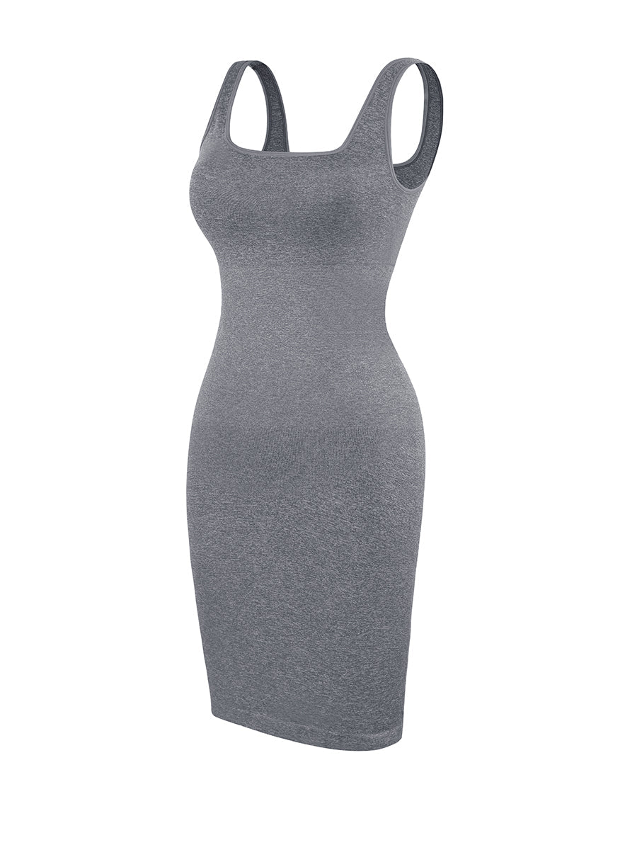 Valencia - Square Neck Mini Shaper Dress