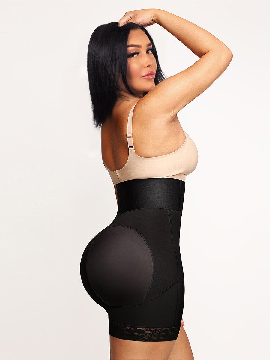 Valentina 2.0 - High-Waisted Body Shaper Featuring 3 Hook Rows and Boning