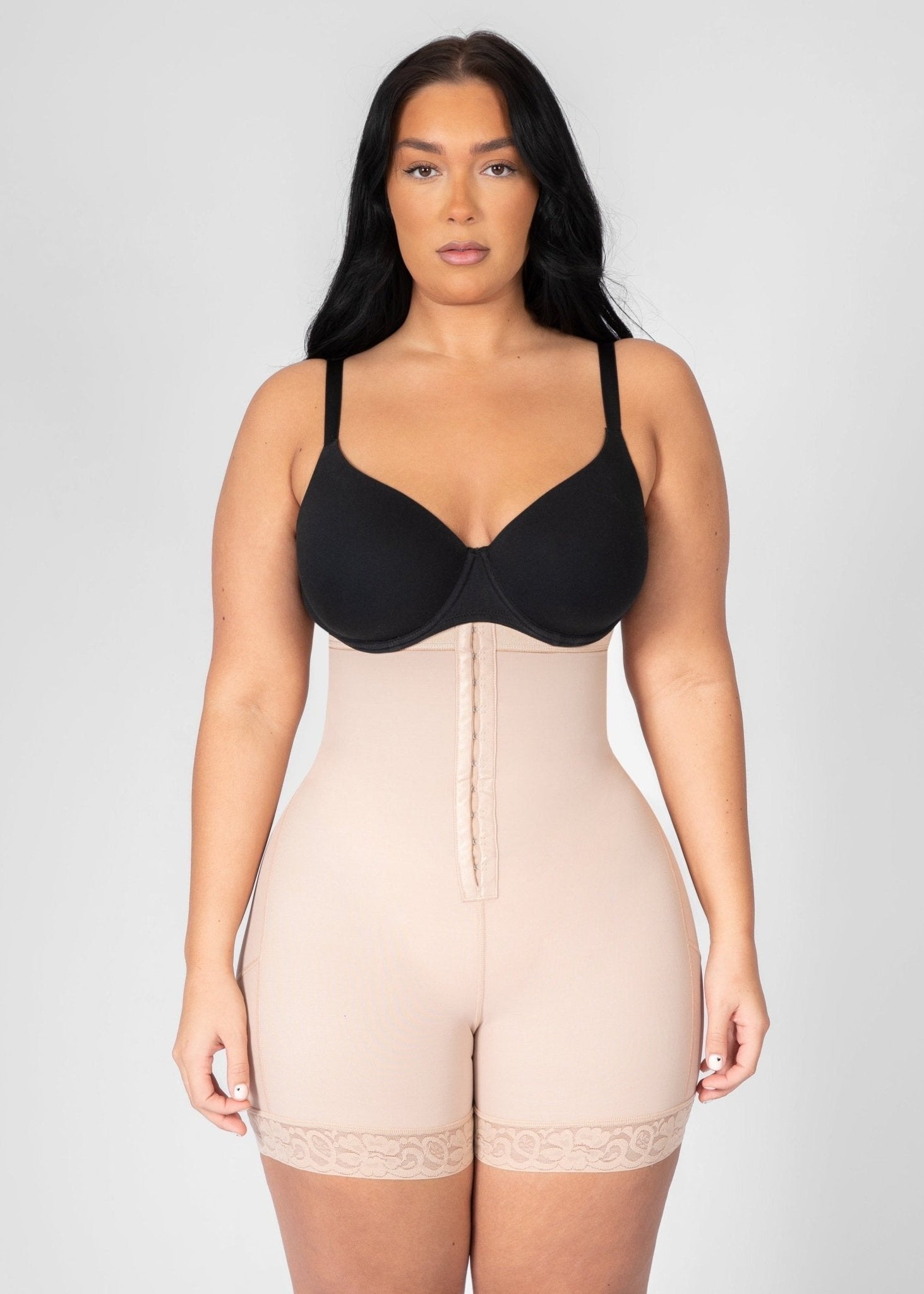Valentina - Strapless Body Shapewear with Hook Closure