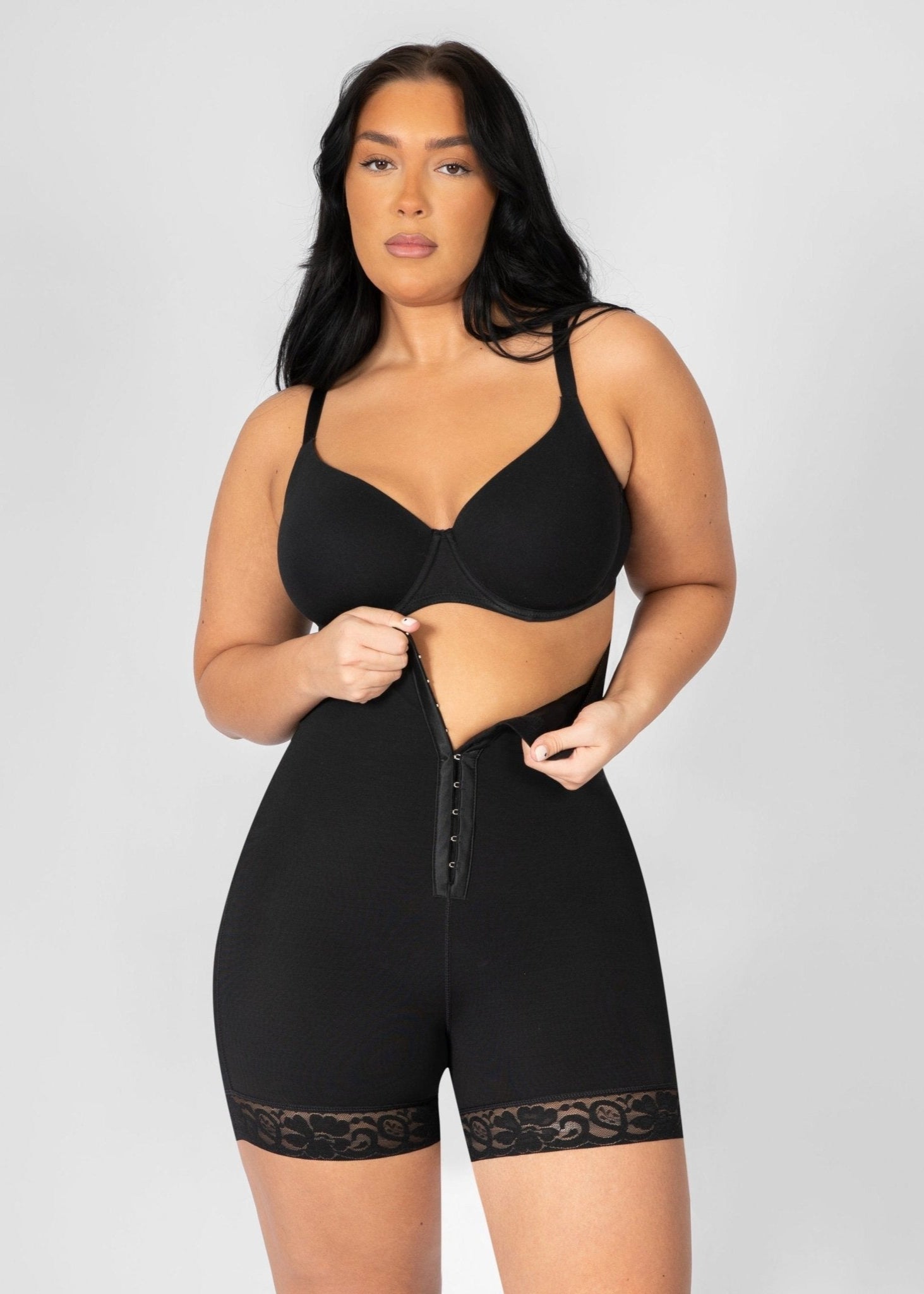 Valentina - Strapless Body Shapewear with Hook Closure