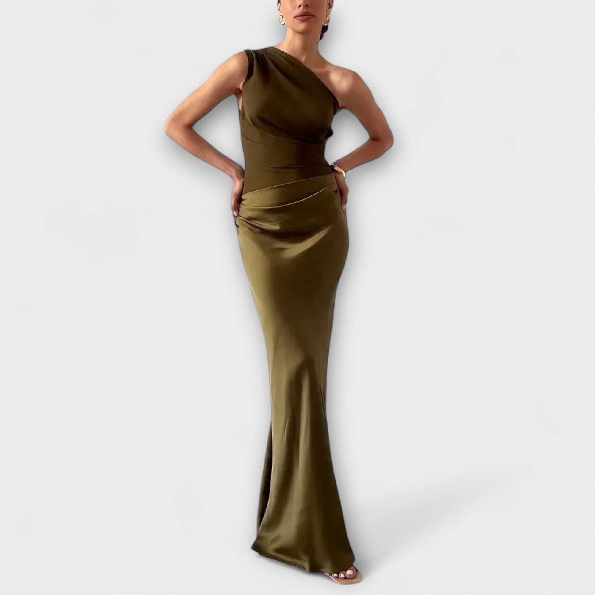 Femke | Pleated Maxi Dress