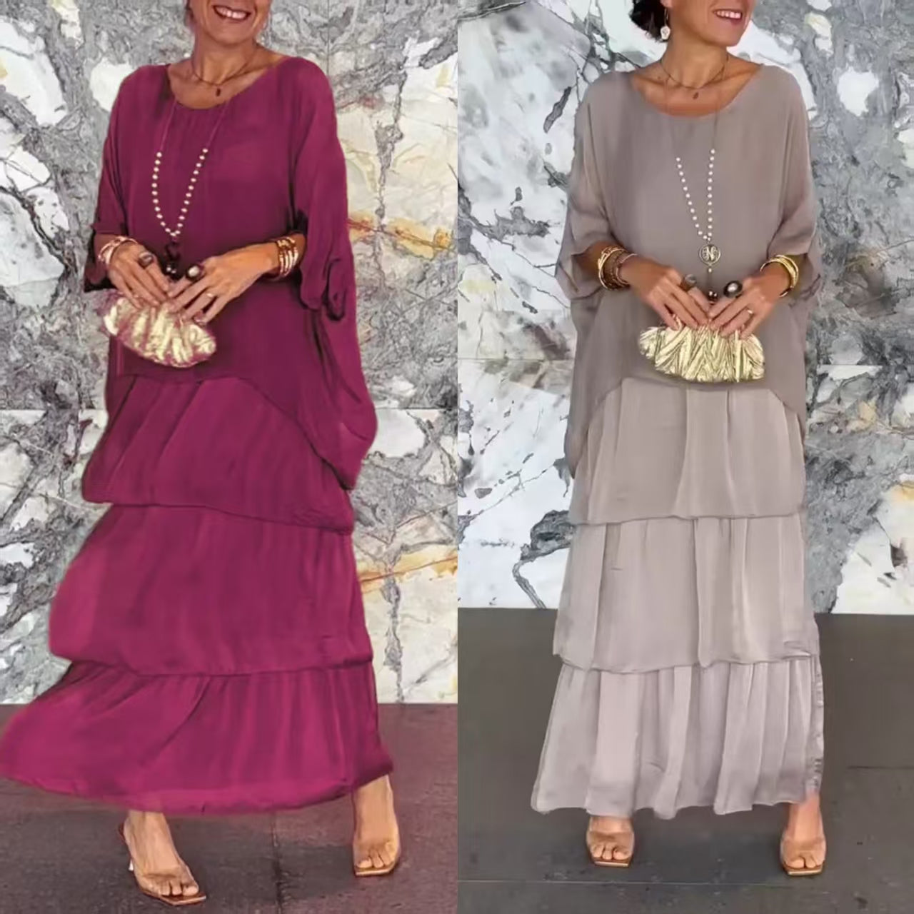 Marijke - Flowing Artistic Dress