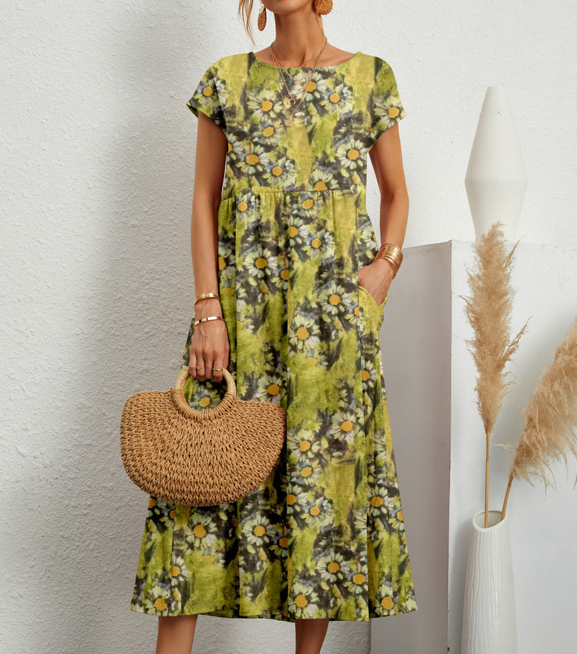ElvaMode | Elegant Floral Dress