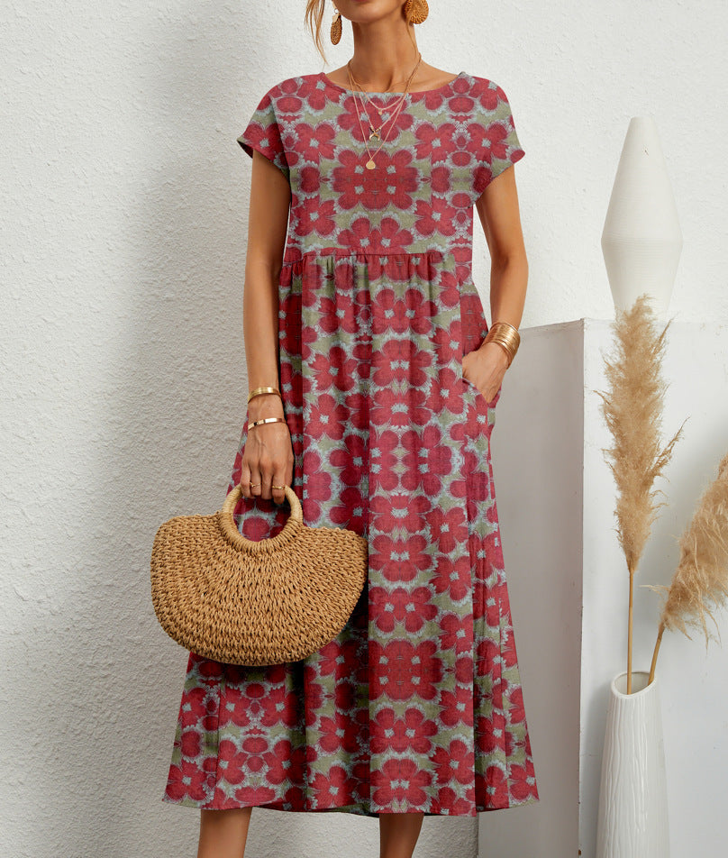 ElvaMode | Elegant Floral Dress