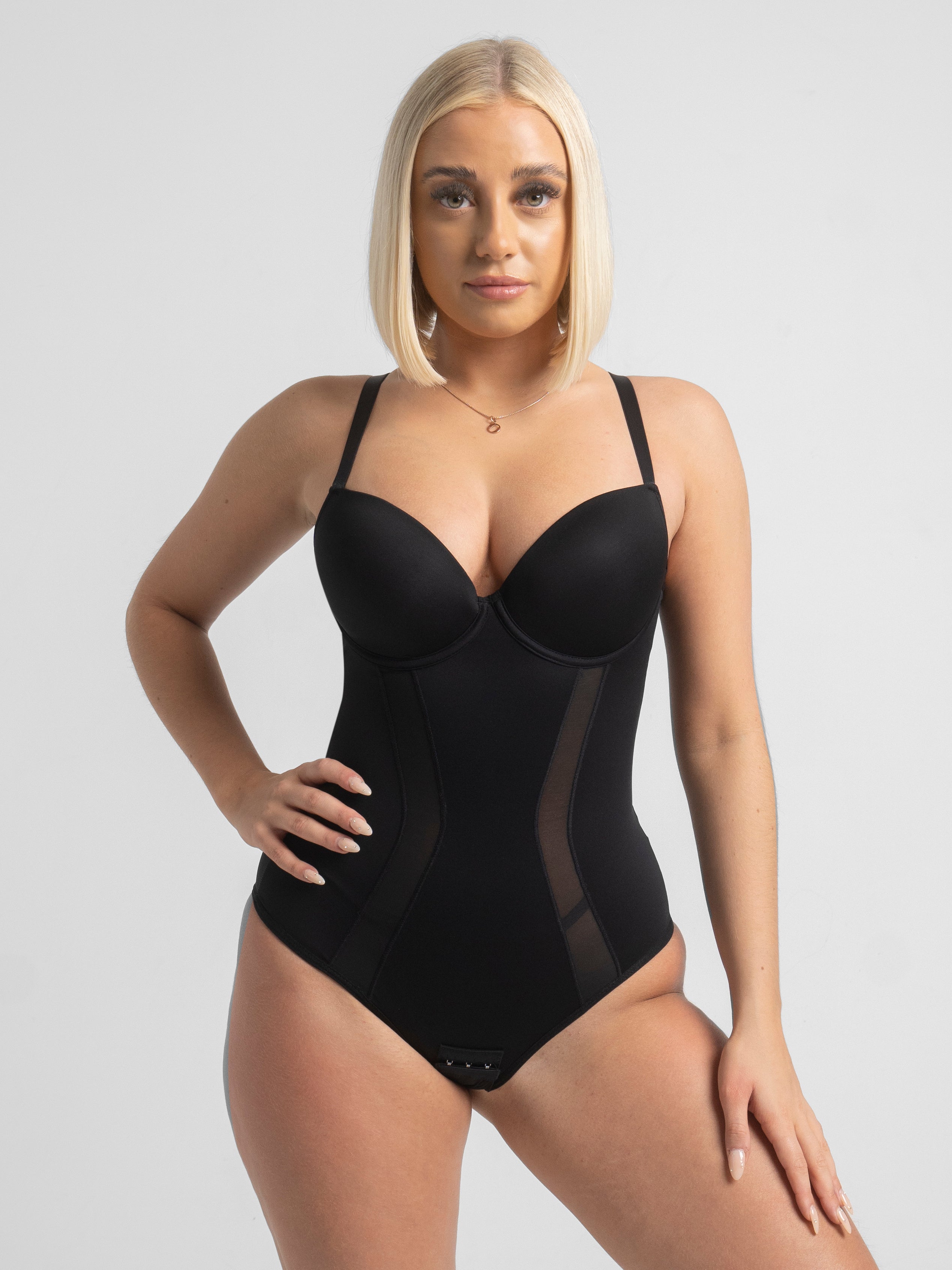 Veronica - Sheer Mesh String Bodysuit