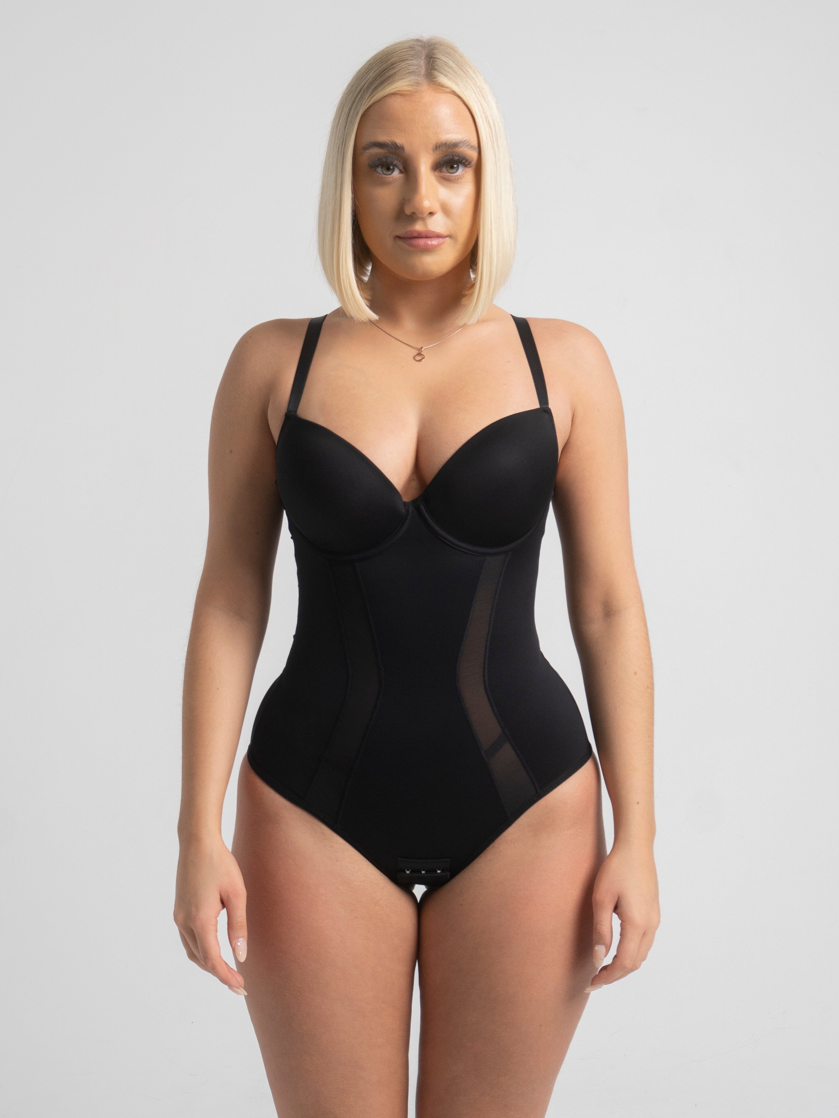 Veronica - Sheer Mesh String Bodysuit