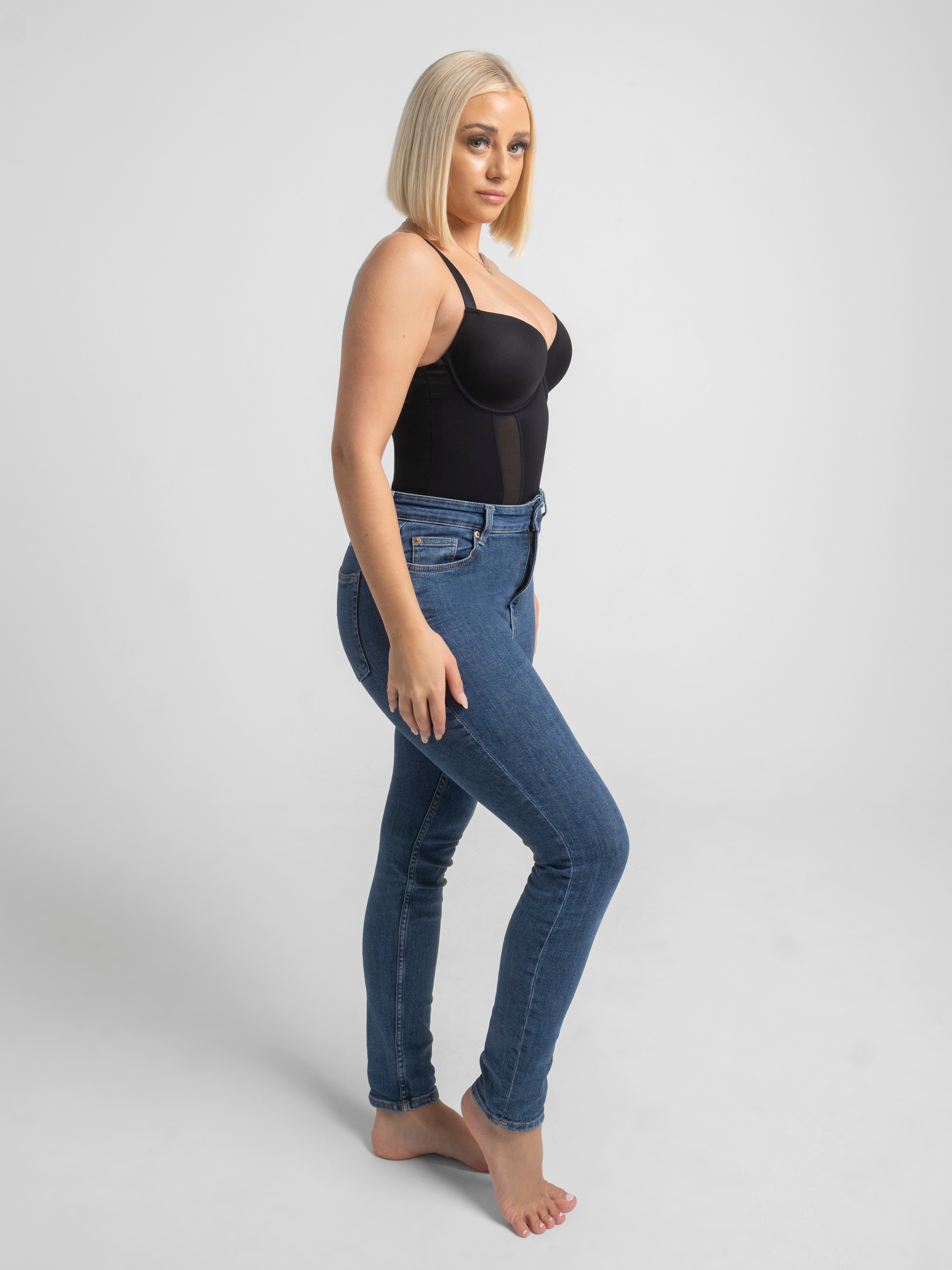 Veronica - Sheer Mesh String Bodysuit