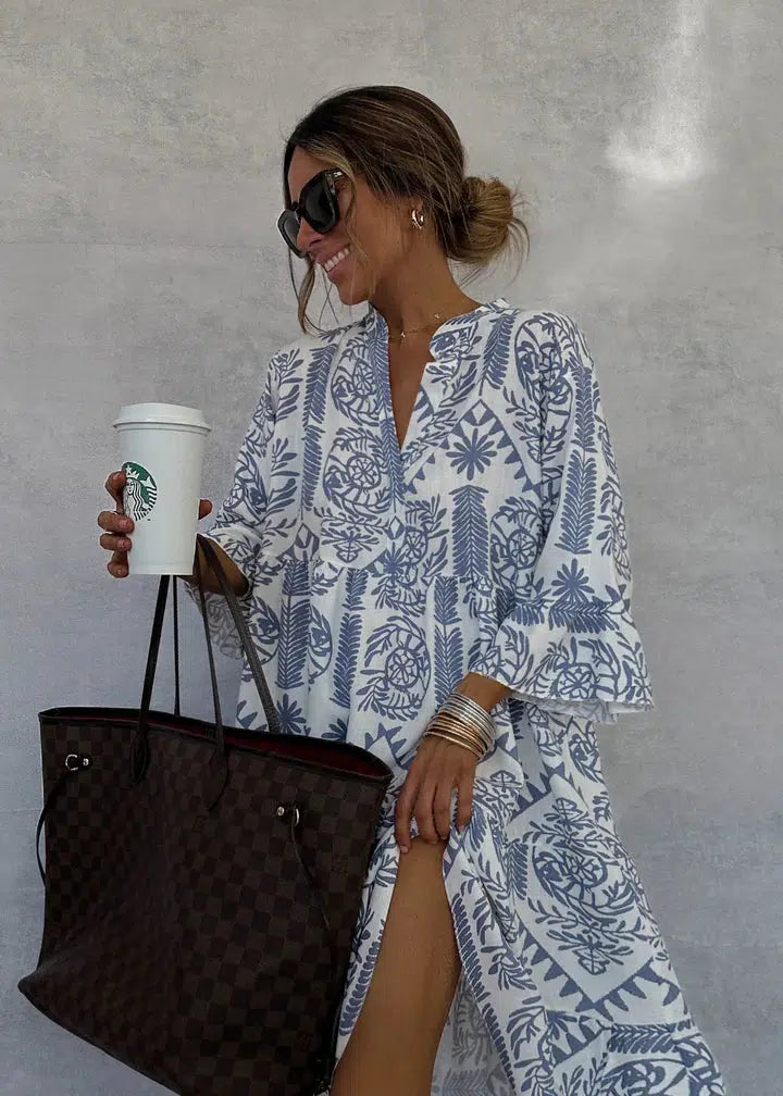 Aaltje | Relaxed Bohemian Tunic Dress