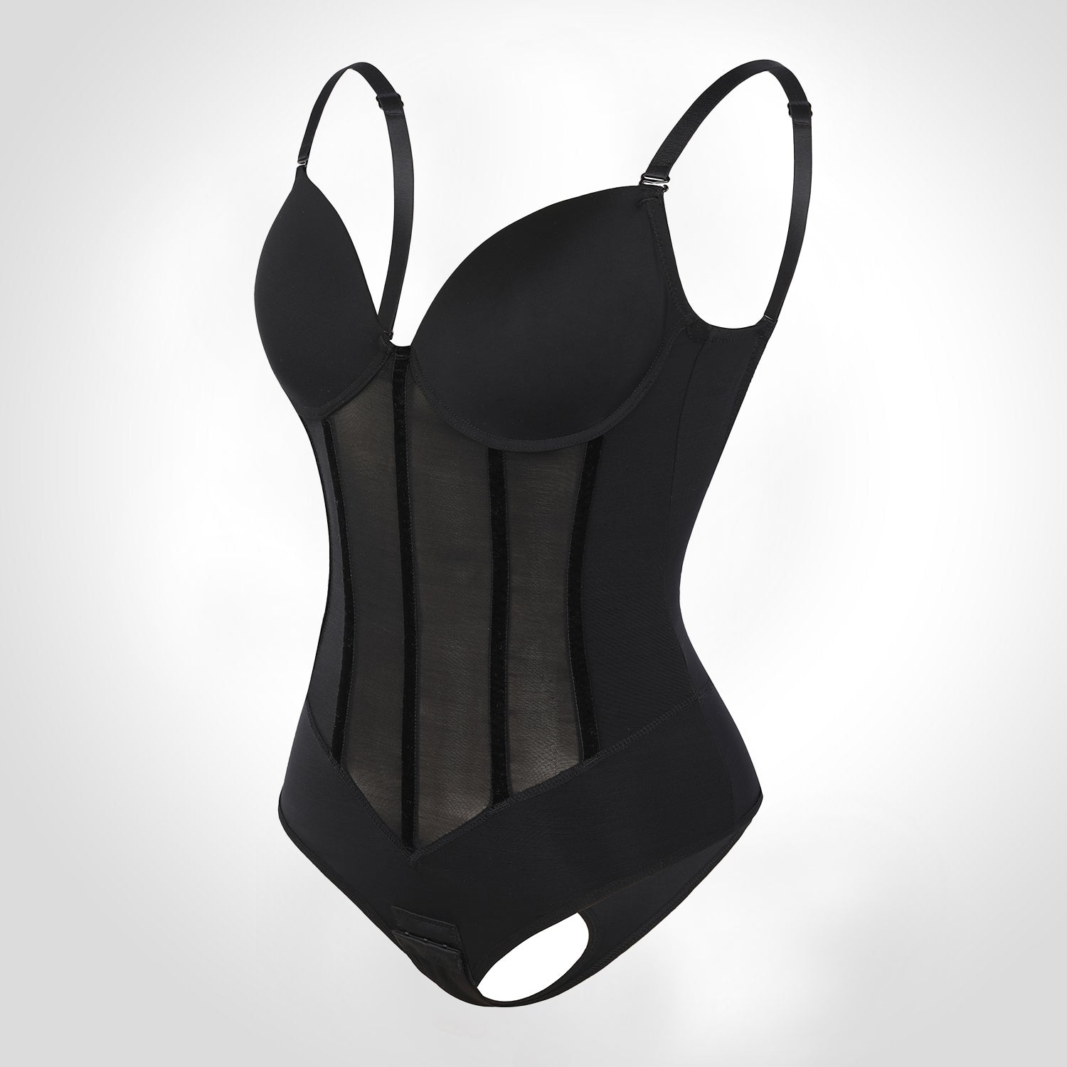 Amber - Shapewear Bodysuit Featuring 5 Steel Boning
