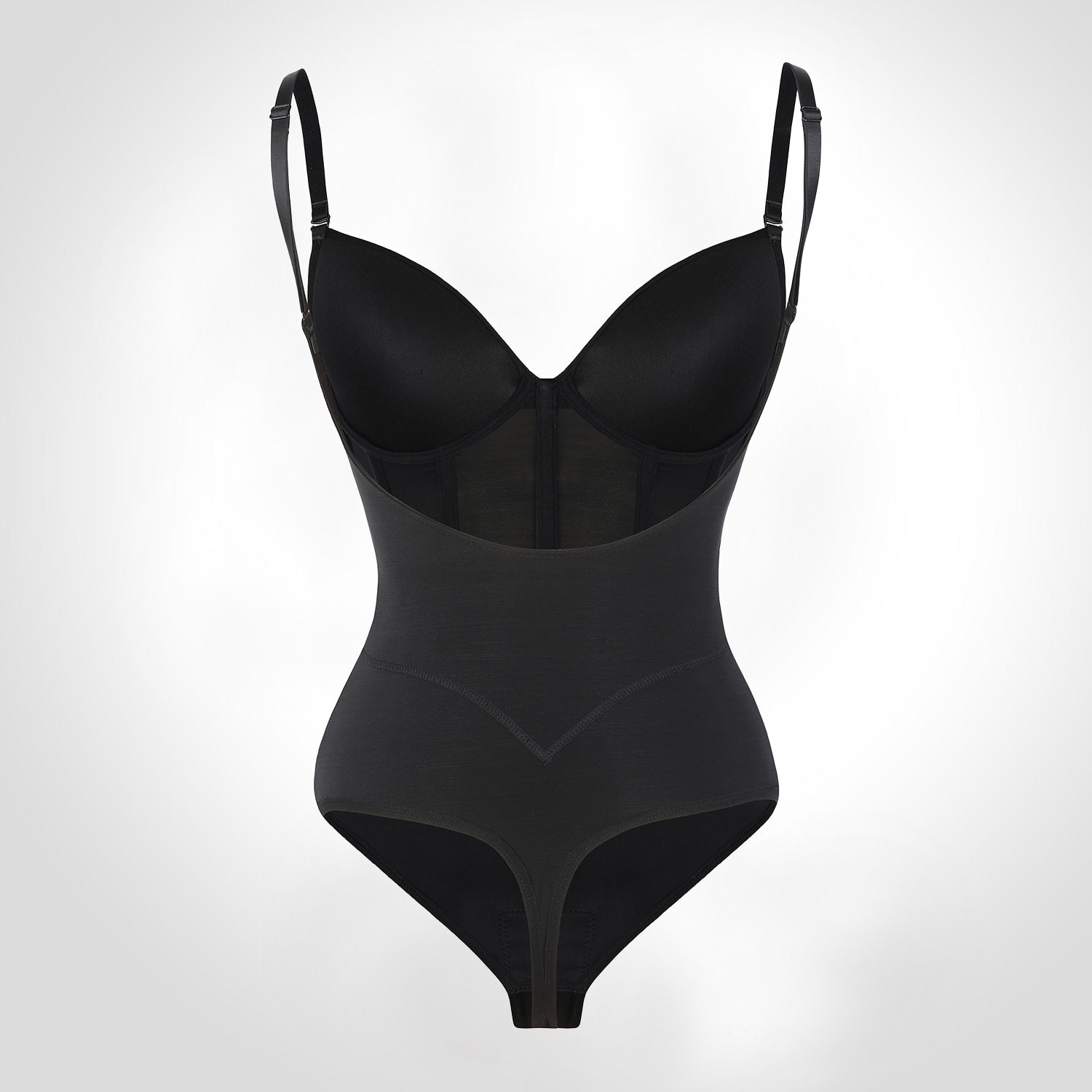 Amber - Shapewear Bodysuit Featuring 5 Steel Boning