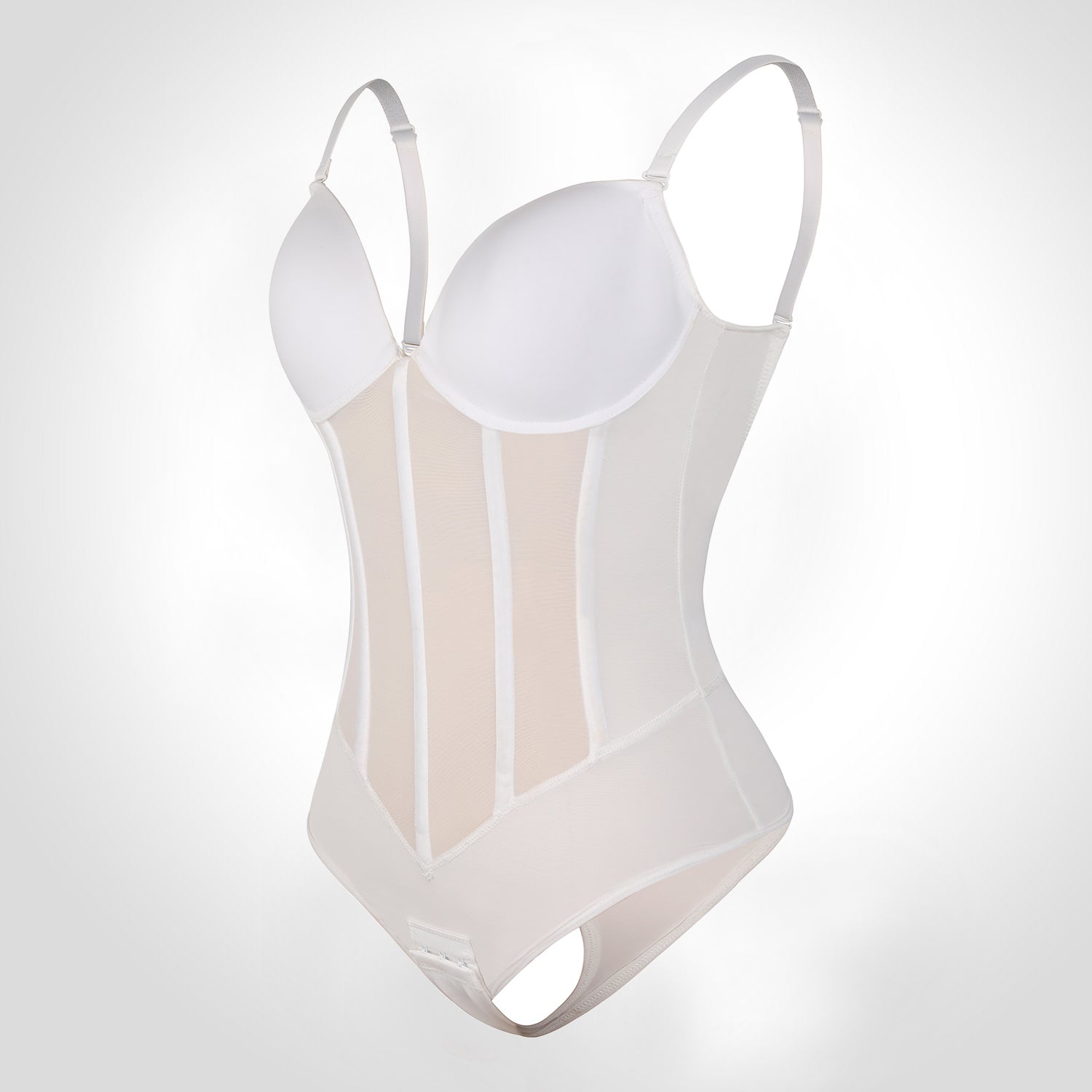 Amber - Shapewear Bodysuit Featuring 5 Steel Boning