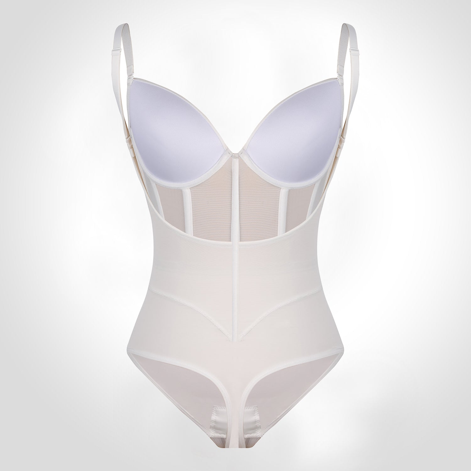 Amber - Shapewear Bodysuit Featuring 5 Steel Boning