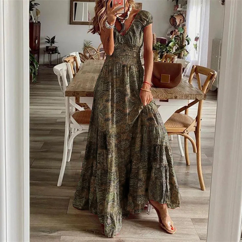 Jolanda | Bohemian Maxi Dress