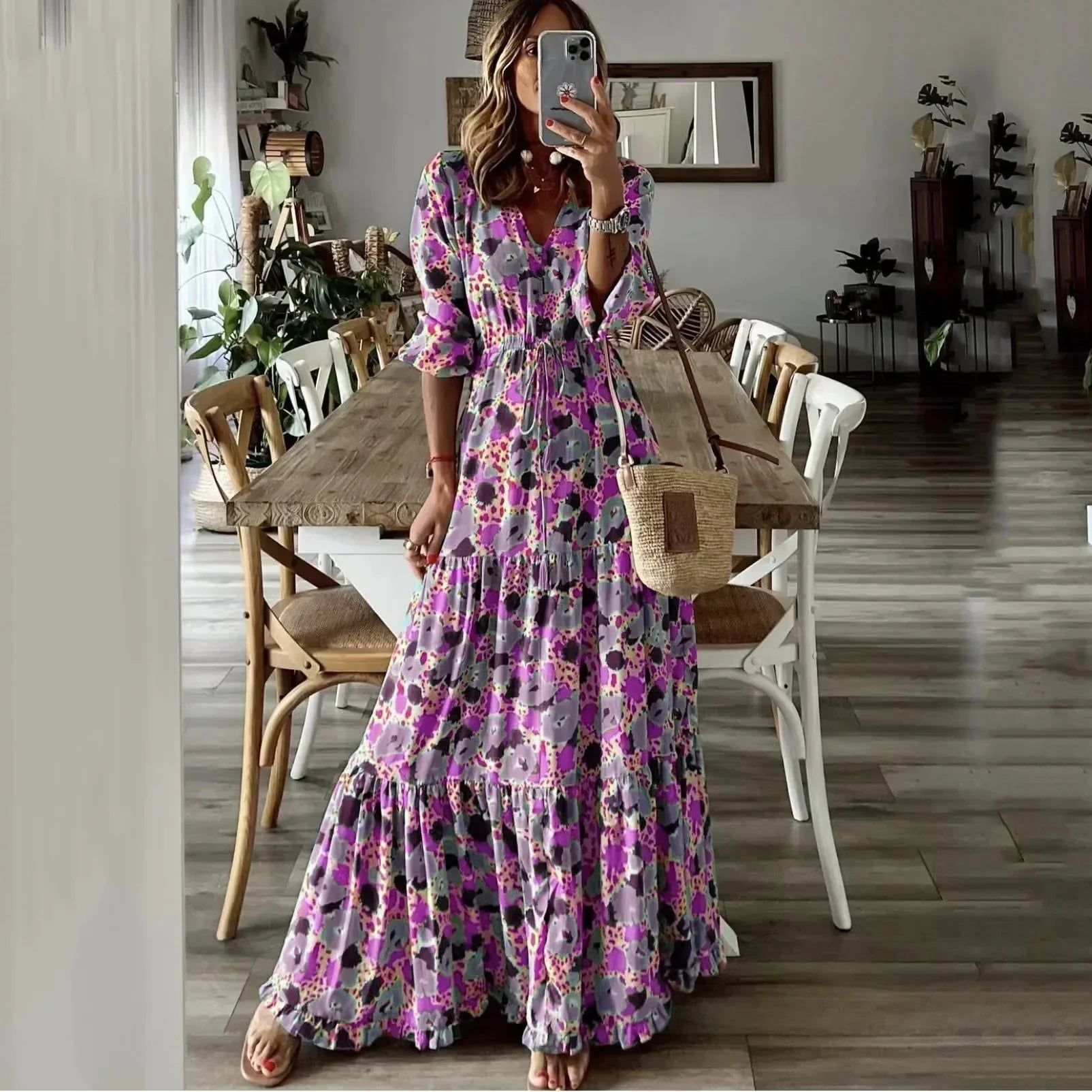 Jeltje | Chic Bohemian Elegance Dress