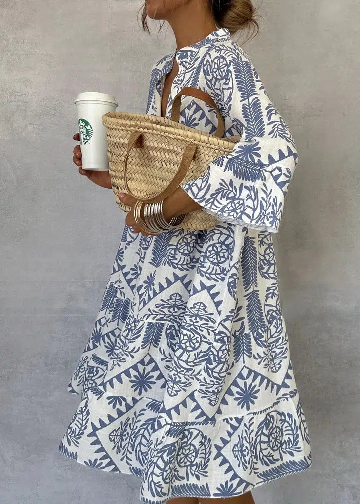 Aaltje | Relaxed Bohemian Tunic Dress