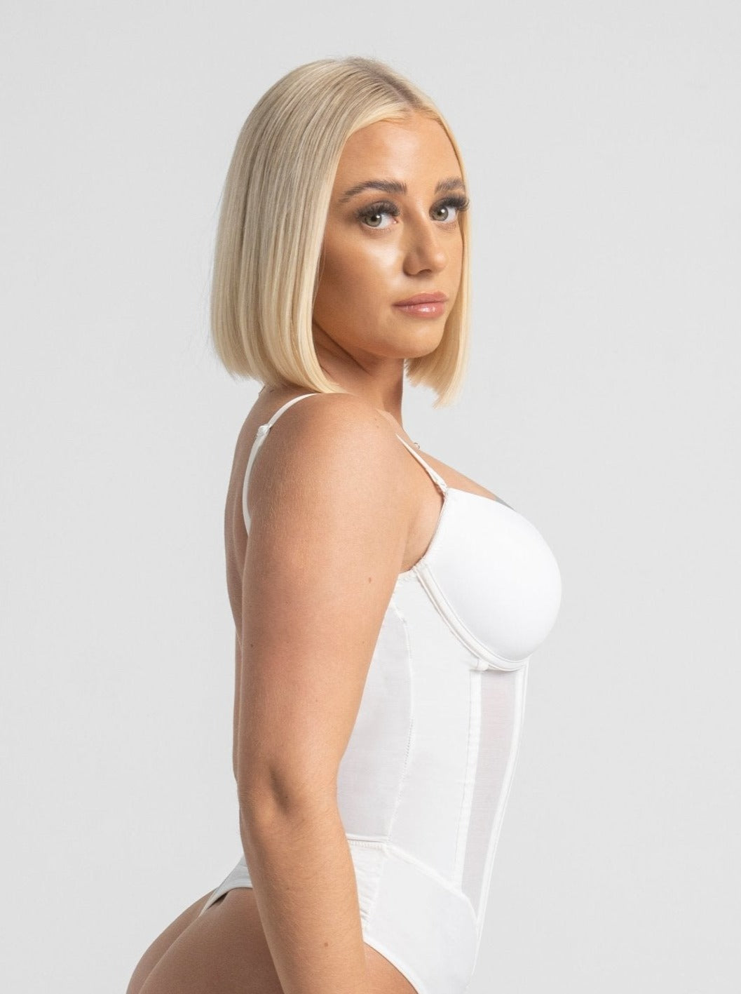 Amber - Shapewear Bodysuit Featuring 5 Steel Boning