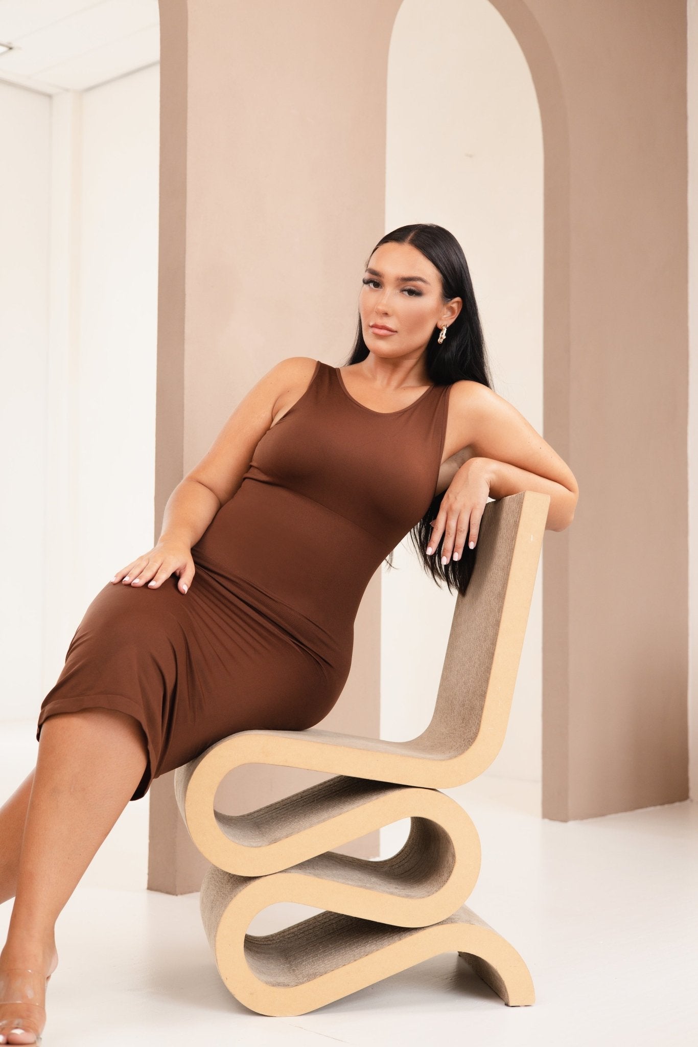 Caprice U-Back Shaper Maxi Dress