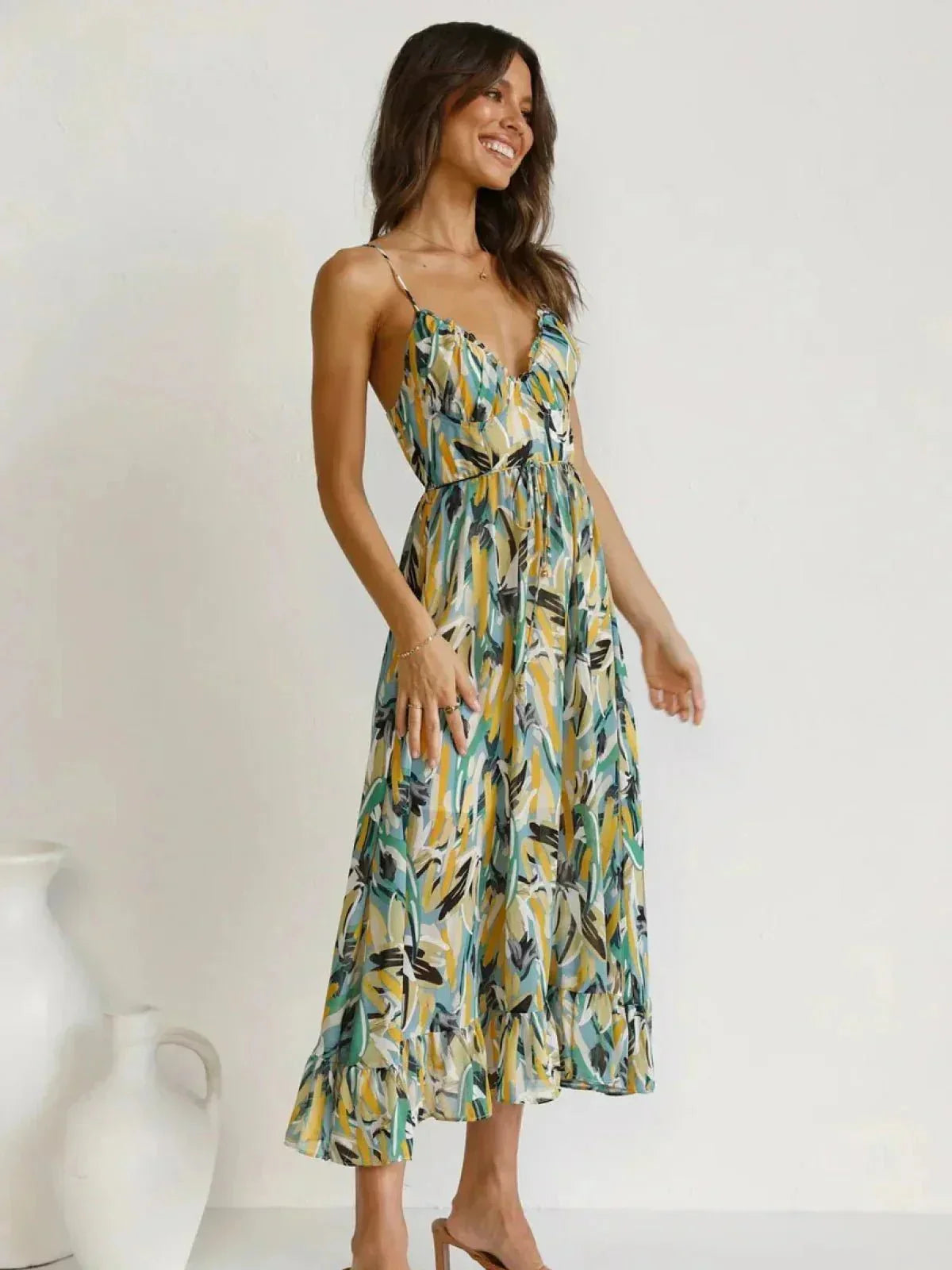 Chiara™ | Vibrant Midi Dress