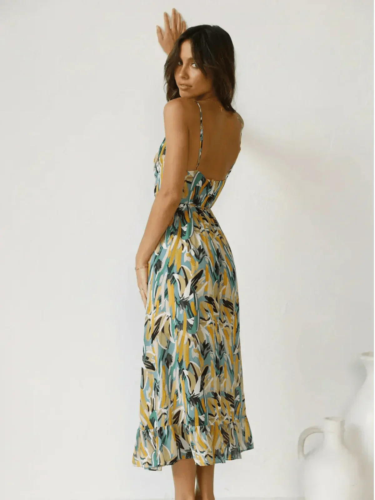 Chiara™ | Vibrant Midi Dress