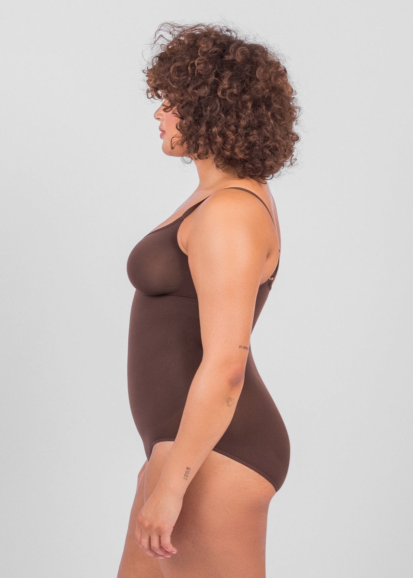 Florence - Spaghetti Strap Seamless Bodysuit Brief