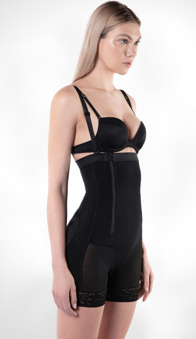 Hailey - Versatile Shapewear with Detachable Straps and Side Zipper