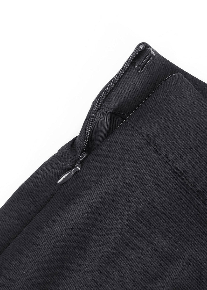 Larisa - High-Waisted Shaping Mesh Pants with Straight Legs
