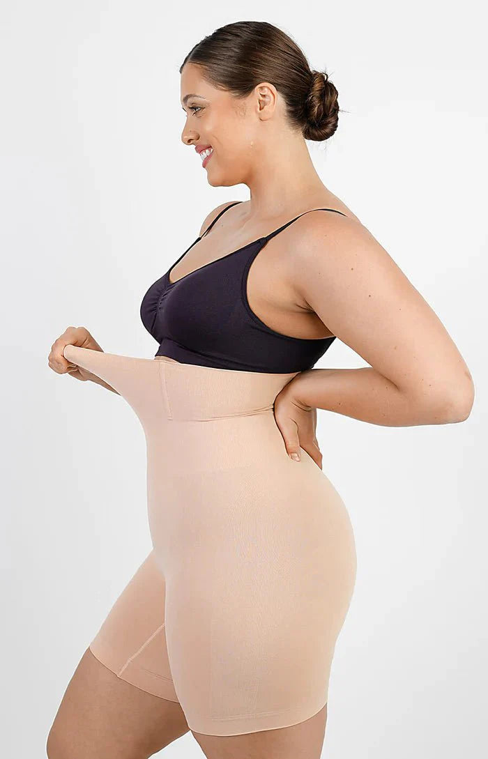 Leonie - High-Waisted Shaping Shorts for a Flattering Fit