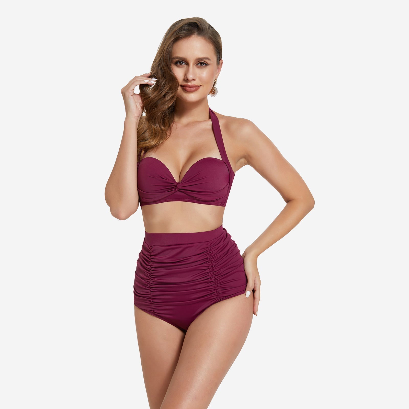 Lucia - High-Waisted Shaping Bikini
