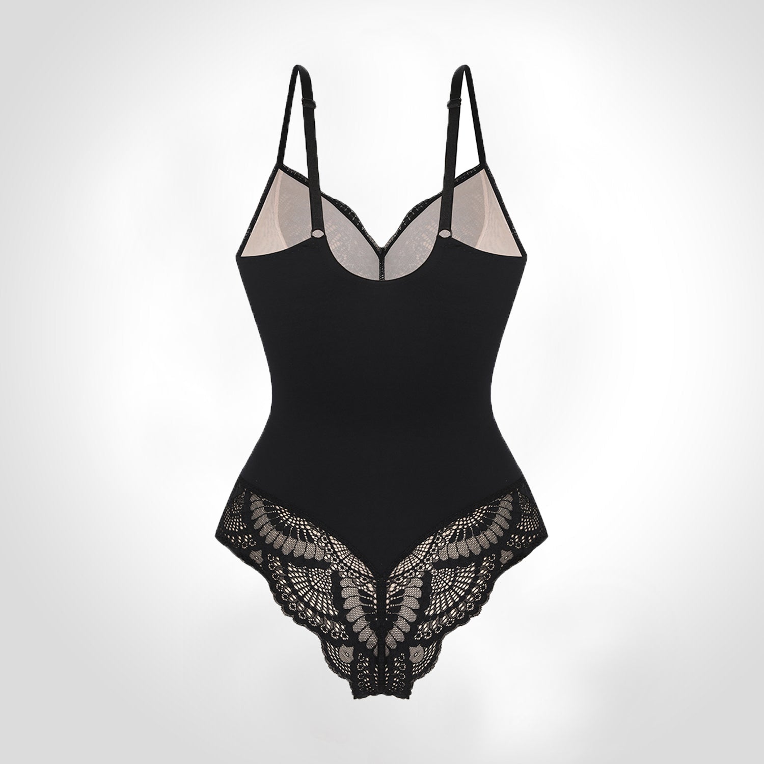 Luisa - Shaping Lace Bodysuit Lingerie