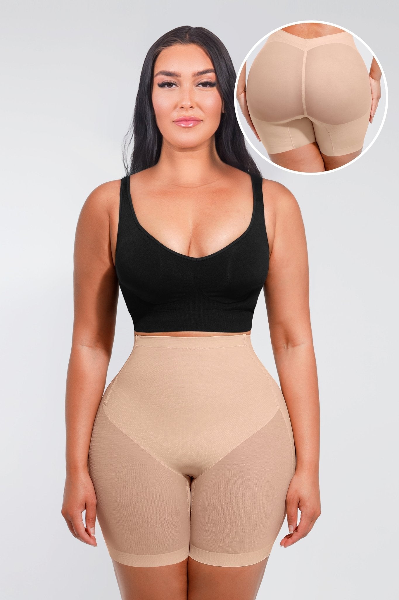 Madison - Low Back Mesh Shapewear for Body Shaping and Butt Lifting
