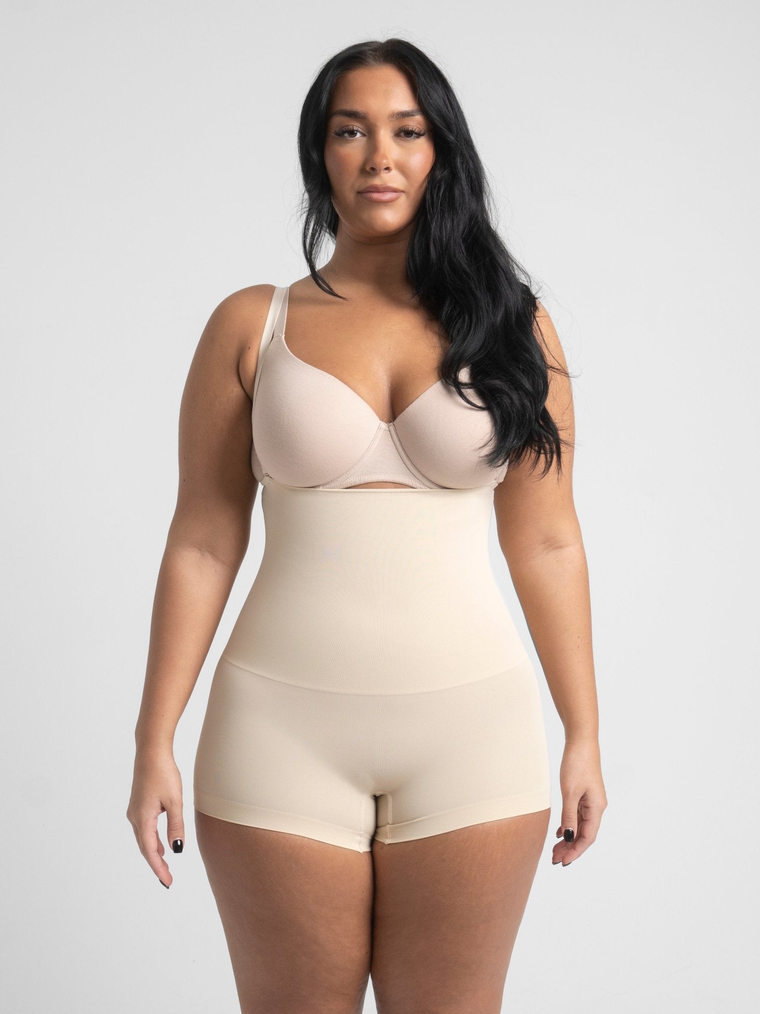 Michelle - High-Waisted Seamless Tummy Control Shapewear Shorts