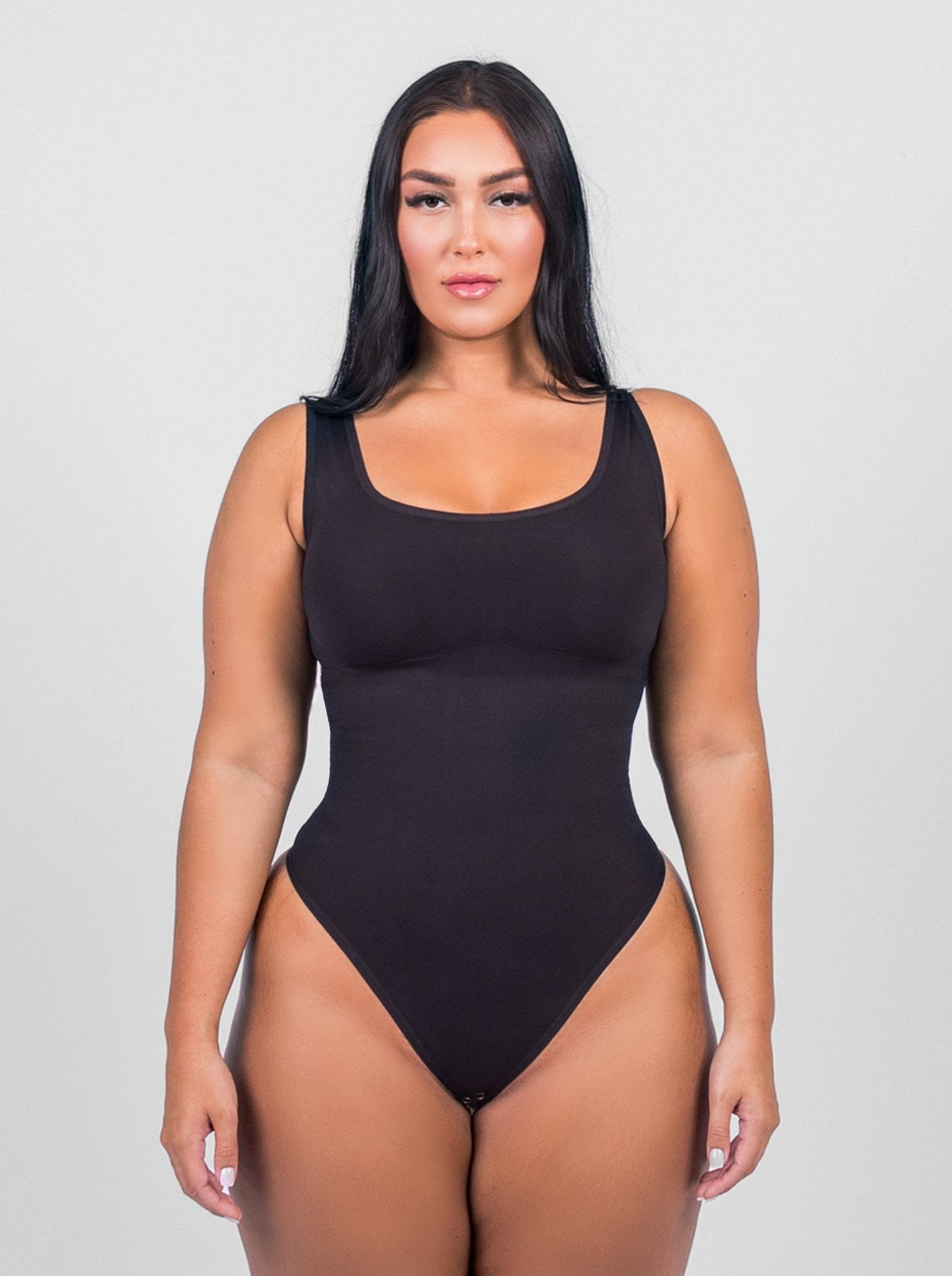 Olivia - Eco-Friendly Seamless Waist Shaping Bodysuit with String Design