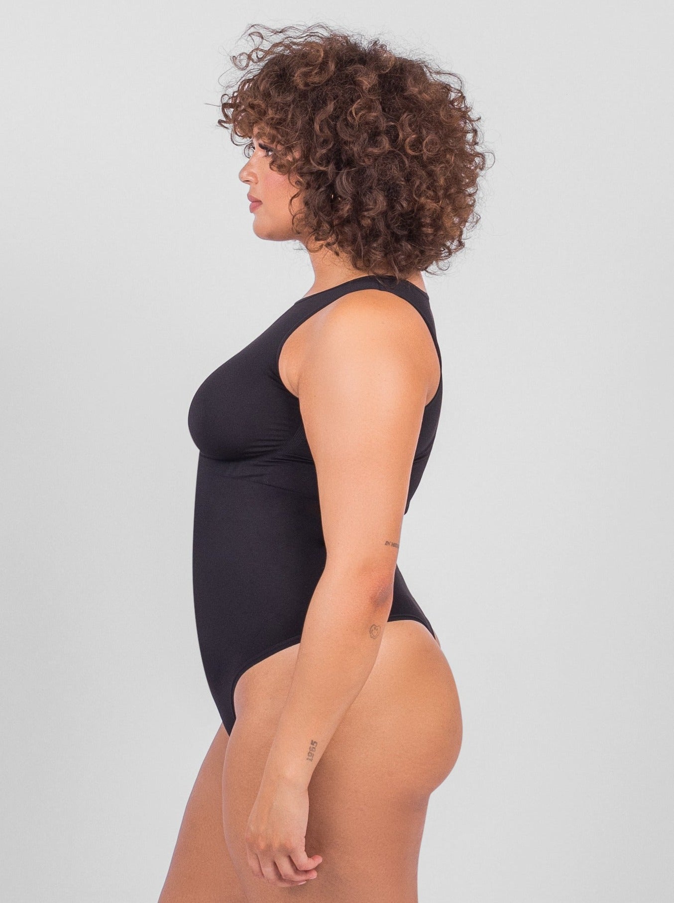 Solana - Elegant High Neck Bodysuit
